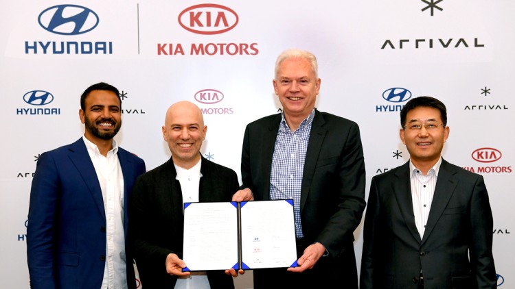 Partnerschaft: Hyundai und Kia investieren in E-Fahrzeugbauer