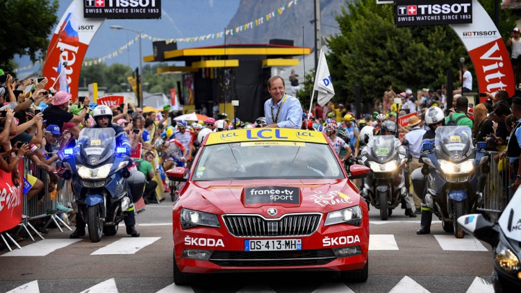 Tour de France-Sponsoring: 250 Skodas für 176 Radprofis