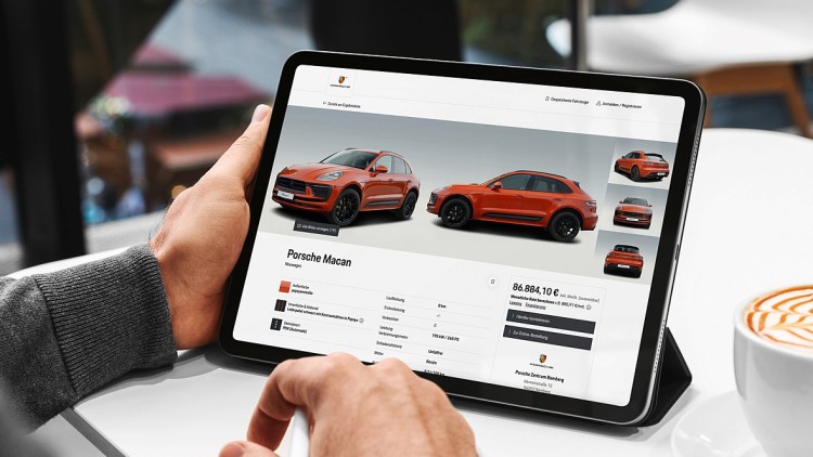 Porsche: Online-Verkäufe in 2021 verdreifacht
