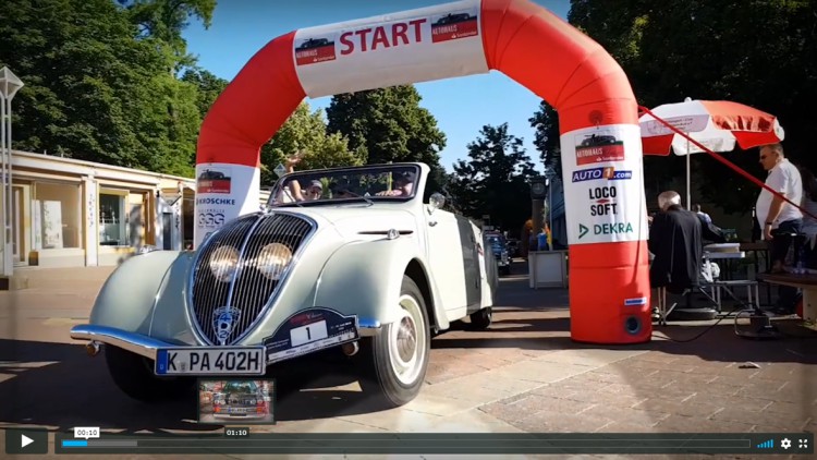 12. AUTOHAUS Santander Classic-Rallye: Vorhang auf, Film ab!