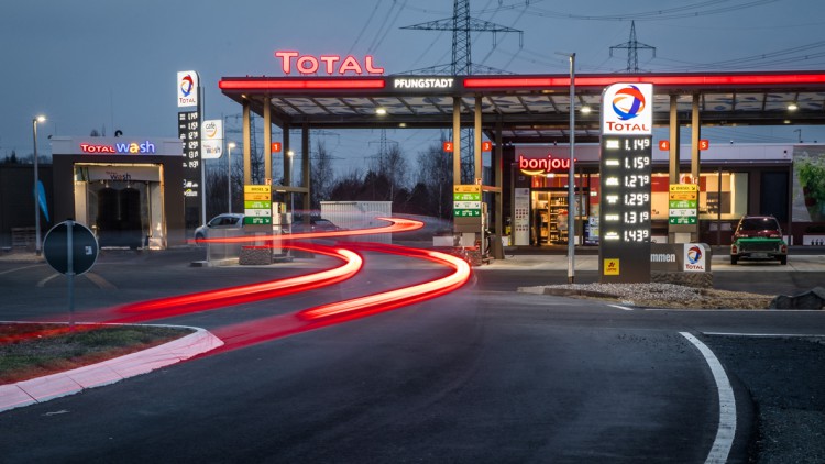 Total-Tankstelle Pfungstadt