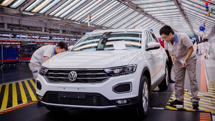 Volkswagen Werk Foshan China; VW China