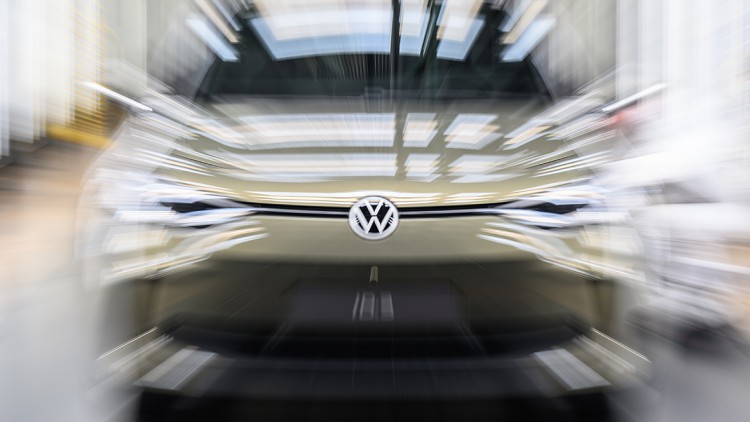 Produktion des VW ID.3 in der Gläsernen Manufaktur
