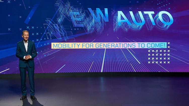 Volkswagen Konzernstrategie 2030 "New Auto"; Herbert Diess