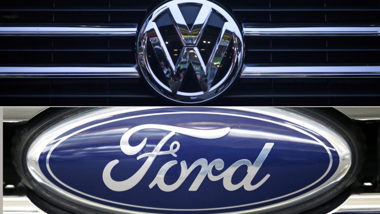 Elektro- und Roboterautos: Startschuss für erweiterte Allianz von Ford und VW 