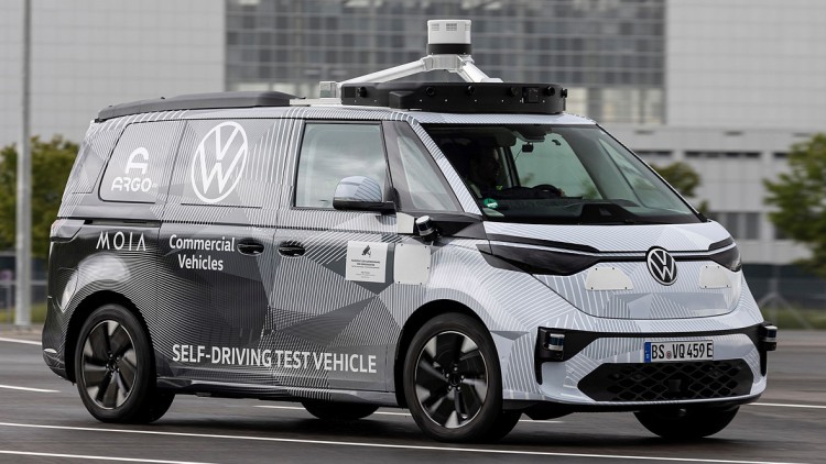 IAA 2021: VW zeigt selbstfahrenden "Bulli"-Prototypen