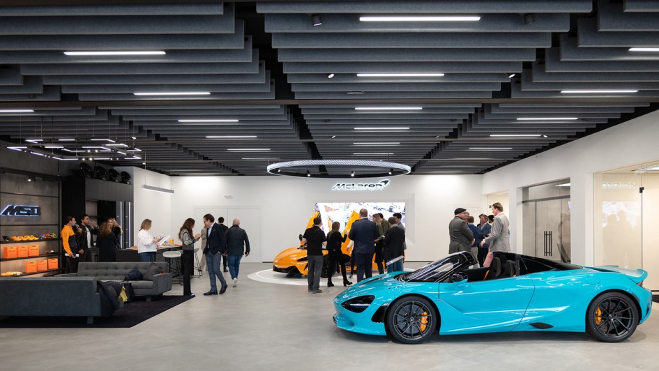 McLaren Showroom Eröffnung Wien