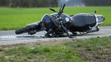 Unfall Motorrad