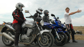 Eindrücke vom "Ladies-only" Motorrad-Sicherheitstraining