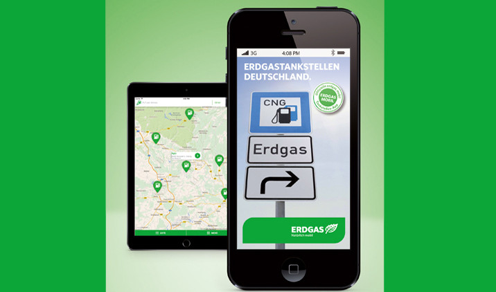 App findet Erdgas-Tankstellen