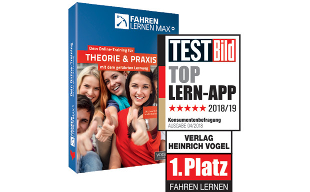 Auszeichnung: Fahren Lernen Max ist "Top Lern-App"