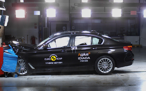 Euro NCAP: Fünf Sterne für BMW 5er