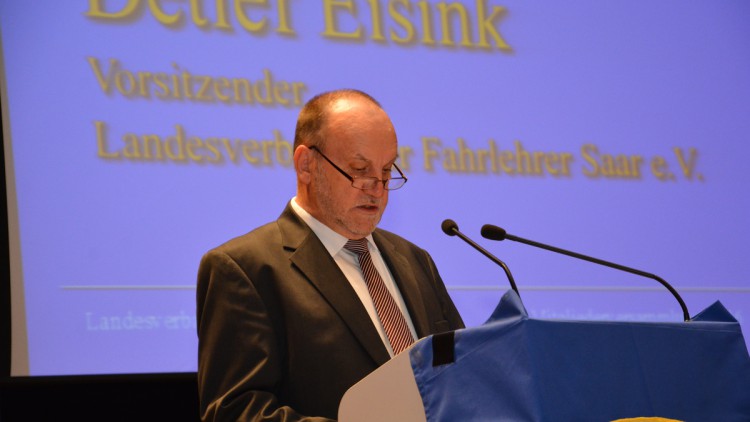 Mitgliederversammlung Saarland, Detlef Eisink, Fahrlehrerrechtsreform, Fahrschulüberwachung