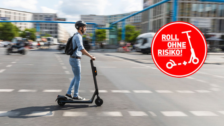 „Roll ohne Risiko“: Bundesweite Kampagne zu E-Scootern