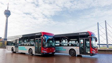 Rheinbahn, Elektrobusse, Düsseldorf, Irizar 