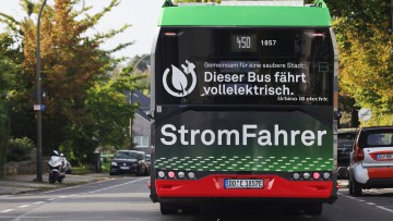 Elektrobus in Dortmund NRW