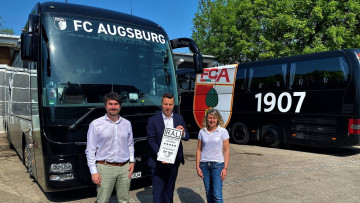 Teambus FC Augsburg