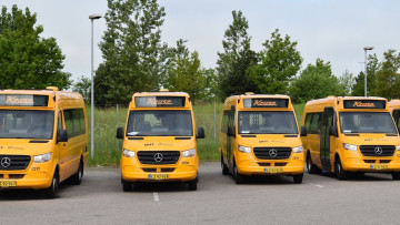 ÖPNV: Gelbe Minibusse für den Schülerverkehr