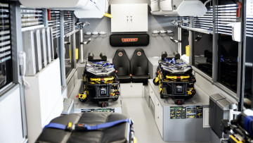 Covid-19: Low Entry-Bus wird zum Krankenwagen mit Intensivbetten