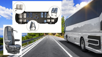 Bus-Sitze: Weltneuheit für Fahrer, "Ubility" für Gäste