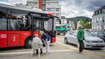 DB Regio Bus: Medibus bewährt sich im Hochwassergebiet