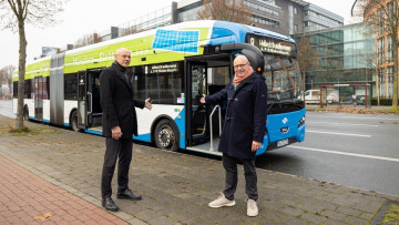 Elektromobilität: Münster stellt Linie 8 auf Betrieb mit E-Bussen um