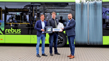 Alternative Antriebe: Erste Hybrid-Gelenkbusse im Landkreis Rostock 