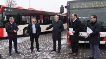Alternative Antriebe: Förderung von Wasserstoffbussen in Cottbus