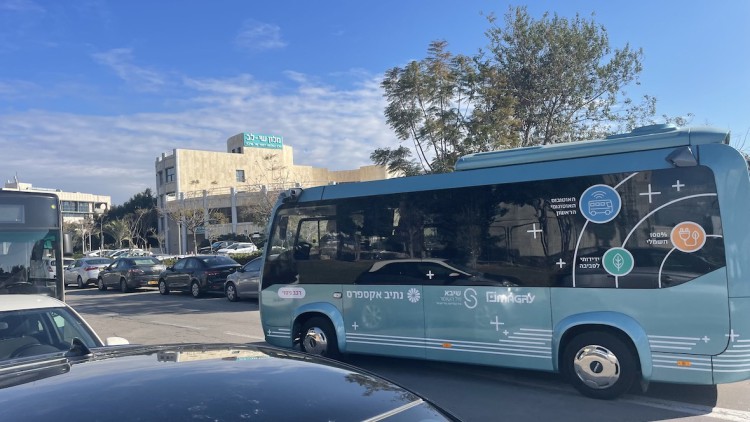 Bus_autonomes_Fahren_Israel