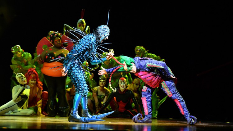 Szene aus der Show Cirque du Soleil