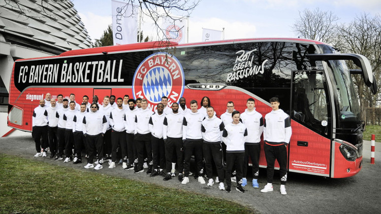 Autobus Oberbayern: Neuer Setra für FC Bayern Basketball
