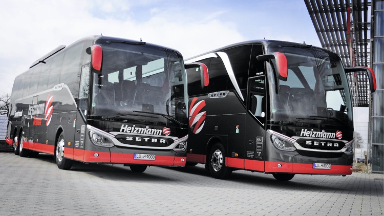Reisebusse: Heizmann Reisen bekommt zwei neue Setra-Busse