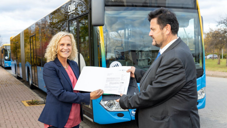 Förderung: Chemnitz schafft Busse mit Biomethan-Antrieb an