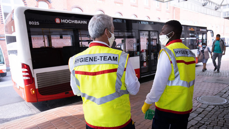 Hamburg: Anti-virale Filter bald in allen Bussen 