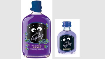 Kleiner Feigling Blueberry 0,5 Liter Glasflasche