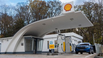Shell Tankstelle Nürnberg Elektro-HUB