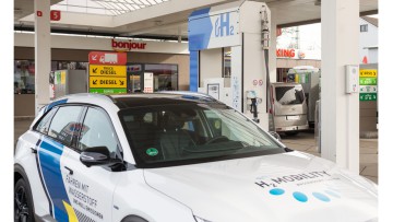 Total eröffnet neue Wasserstoff-Tankstelle in Rastatt