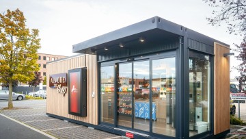 Der Alvore smart shop in Münster.