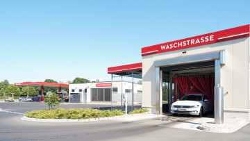Die MArkant Tankstelle von Westfalen Lüdinghausen