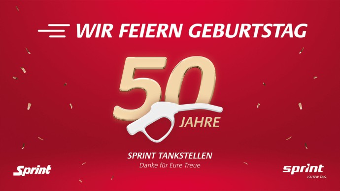 50 Jahre Marke Sprint