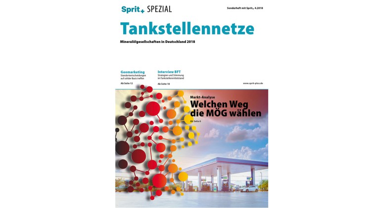 Sprit+ Spezial Tankstellennetze 2018