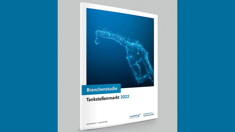 Das Cover der Branchenstudie Tankstellenmarkt 2022