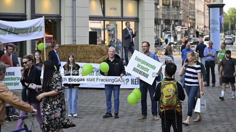 Demonstration für Bioenergie Berlin