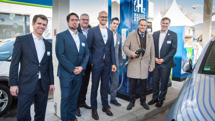 Eröffnung Wasserstofftankstelle in Heidelberg