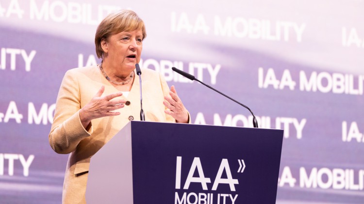 Eröffnung IAA Merkel 2021