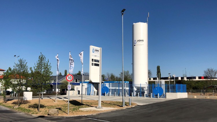 Liqvis eröffnet neue LNG-Tankstelle in Kassel