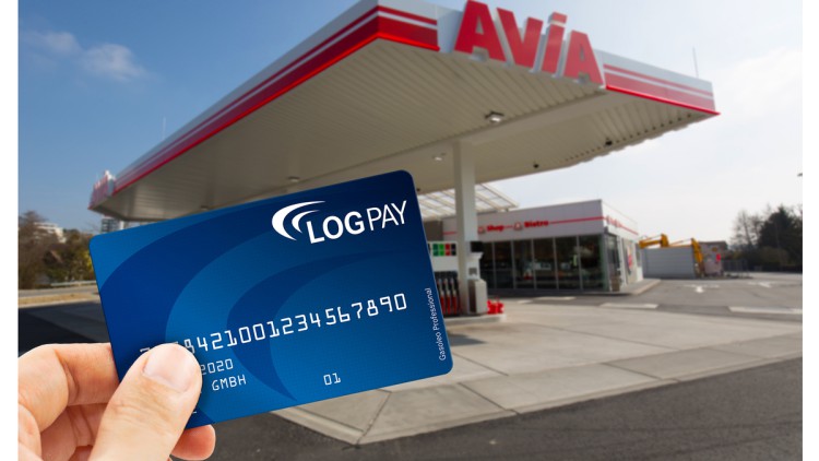 Avia-Tankstellen akzeptieren Logpay Card