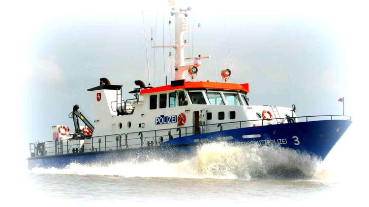 Wasserschutzpolizei-Schiff