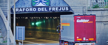 Frejus Tunnel zwischen Frankreich und Italien