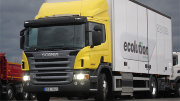 Test Scania P 310 CNG